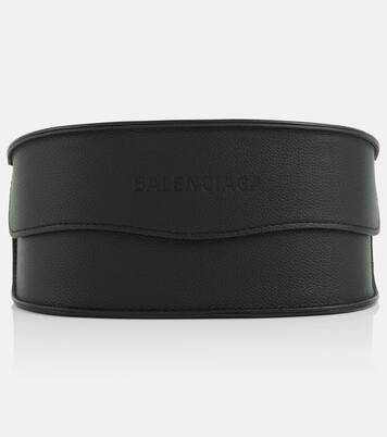 Ovale Sonnenbrille Side Xpander | Balenciaga