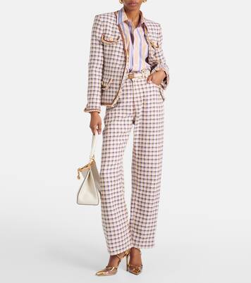Pantaloni a gamba larga in tweed | Etro