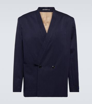 Veste rayée en coton et lin | Kenzo