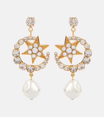 Verzierte Ohrringe Kepler, 18kt vergoldet | Jennifer Behr