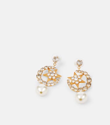 Verzierte Ohrringe Kepler, 18kt vergoldet | Jennifer Behr