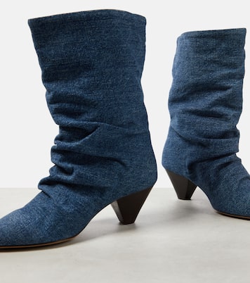 Ankle Boots Reachi aus Denim | Isabel Marant
