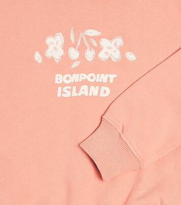 Tita cotton jersey hoodie | Bonpoint