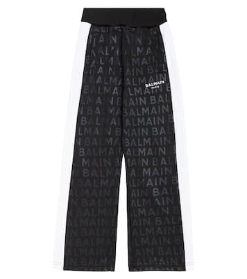 Cotton-blend sweatpants | Balmain Kids