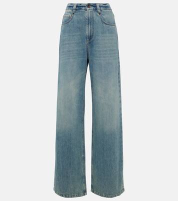 Jean ample à taille haute | Brunello Cucinelli