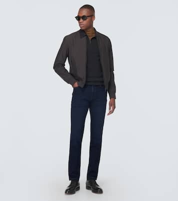 Roccia low-rise slim jeans  | Zegna