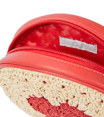 Woven faux leather shoulder bag | Stella McCartney Kids