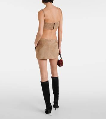 Suede bra top | Magda Butrym