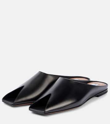 Mules Spike de piel | Alaïa