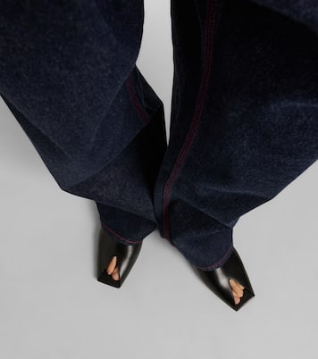 Mules Spike de piel | Alaïa