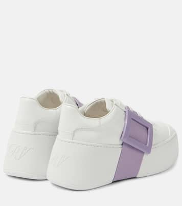 Plateau-Sneakers Viv’ Skate aus Leder | Roger Vivier