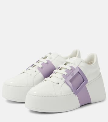 Plateau-Sneakers Viv’ Skate aus Leder | Roger Vivier
