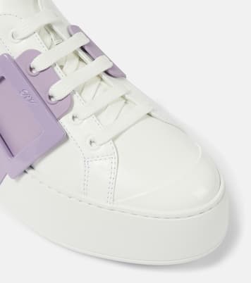 Plateau-Sneakers Viv’ Skate aus Leder | Roger Vivier