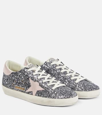 Sneakers Super-Star mit Glitter | Golden Goose