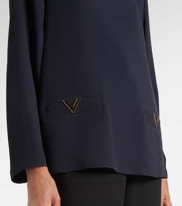 Top VGold aus Cady Couture | Valentino