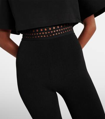 High-Rise Leggings Vienne | Alaïa