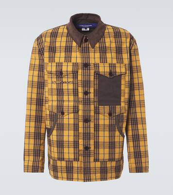 Checked cotton flannel jacket | Junya Watanabe