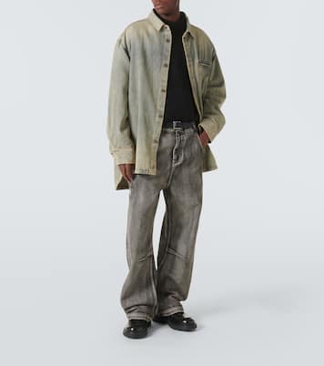 Herculean denim overshirt | Entire Studios