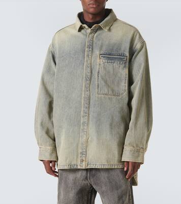 Herculean denim overshirt | Entire Studios