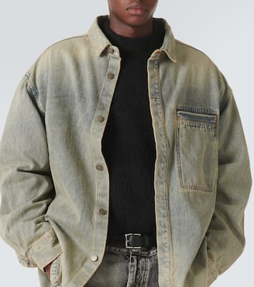 Herculean denim overshirt | Entire Studios