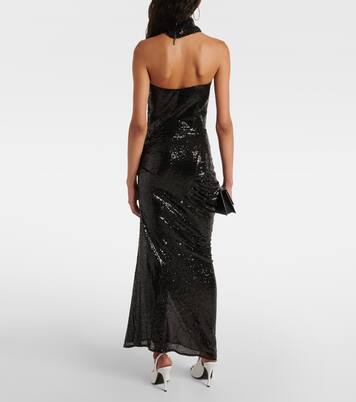 Robe longue Exhilarate à sequins | Maticevski