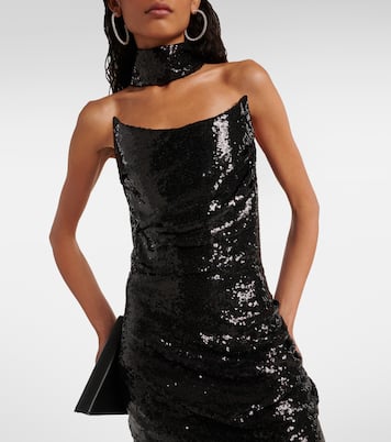 Robe longue Exhilarate à sequins | Maticevski