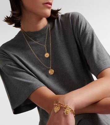 Reverie 18kt gold chain necklace with diamonds | FoundRae