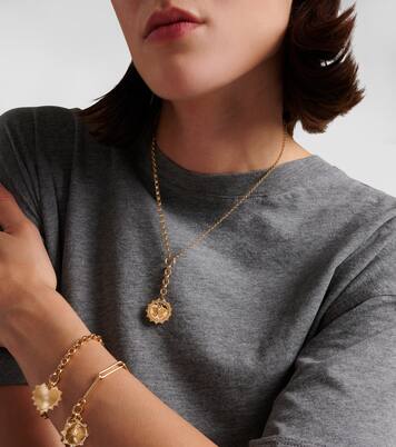 Reverie 18kt gold chain necklace with diamonds | FoundRae