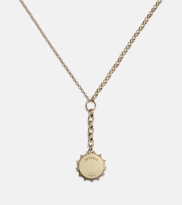 Reverie 18kt gold chain necklace with diamonds | FoundRae