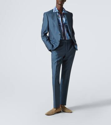 Printed cotton bowling shirt | Etro