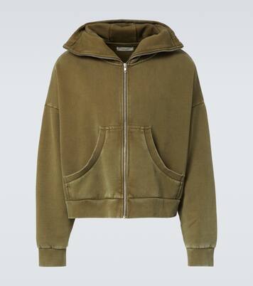 Cotton jersey hoodie | Entire Studios