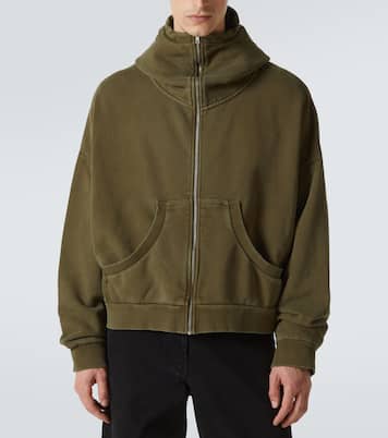 Cotton jersey hoodie | Entire Studios