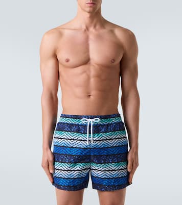 Zigzag printed swim trunks | Missoni