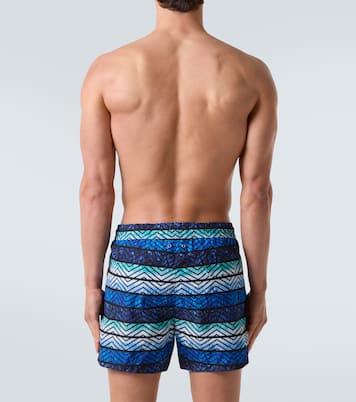 Zigzag printed swim trunks | Missoni