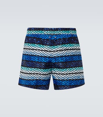 Zigzag printed swim trunks | Missoni