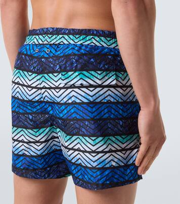 Zigzag printed swim trunks | Missoni