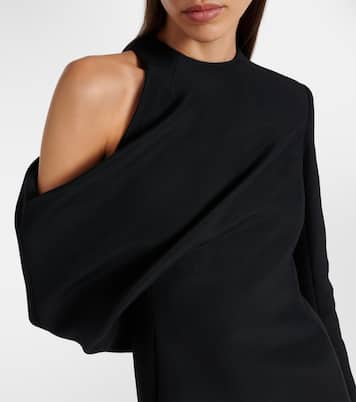 Robe longue Tray asymétrique | Khaite