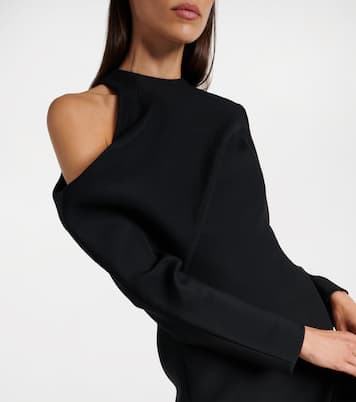 Robe longue Tray asymétrique | Khaite