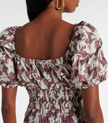 Abito corto in popeline di cotone | Faithfull