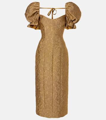 Robe midi Farrah à fleurs | Markarian