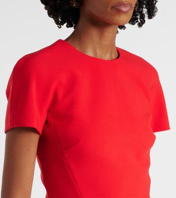 Midikleid aus Crêpe | Victoria Beckham