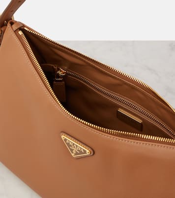 Aimée Medium leather shoulder bag | Prada