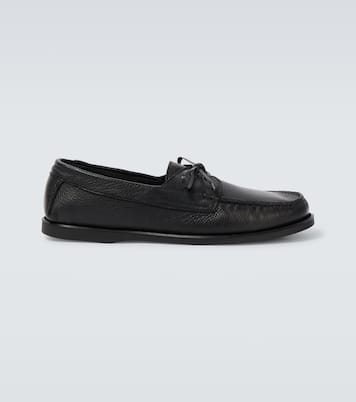 Segelschuhe City Moc aus Leder | Saman Amel