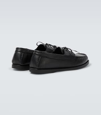 Segelschuhe City Moc aus Leder | Saman Amel