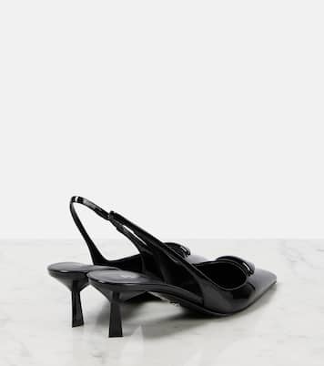 Pumps slingback in vernice | Prada