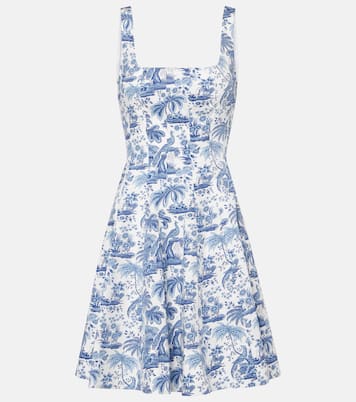 Minikleid Wells aus Baumwolle | Staud