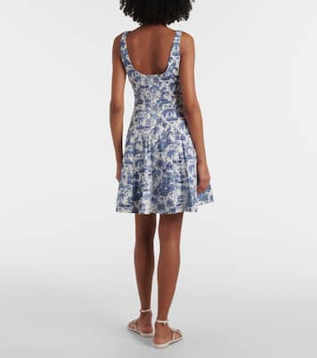 Minikleid Wells aus Baumwolle | Staud