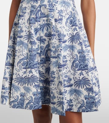 Minikleid Wells aus Baumwolle | Staud