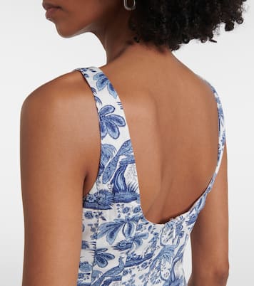 Minikleid Wells aus Baumwolle | Staud