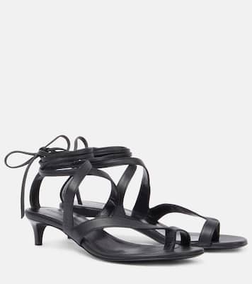 Aimee 35 leather sandals | Khaite